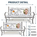 Custom Photo I Wish For Just One Moment - Memorial Gift For Family, Friends, Cat Lovers, Dog Lovers - Personalized Memorial Bench