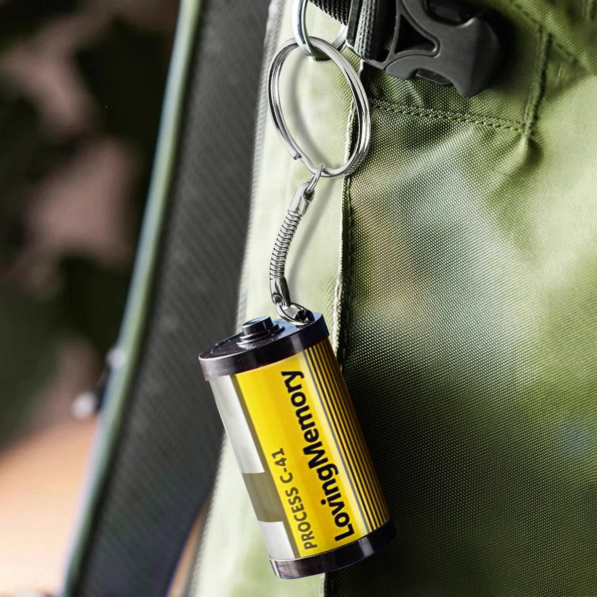Custom Photo Bff Est - Loving, Anniversary Gift For Besties, Friends - Personalized Film Roll Keychain