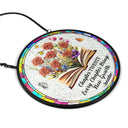 Christmas,Cozy,Reading,Gift For Yourself,Icon - A New Chapter Begins - Personalized Stained Glass Window Hanging Suncatcher
