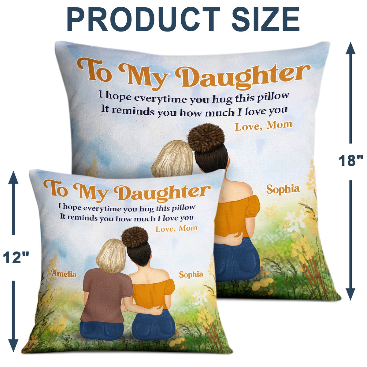 It Reminds You How Much I Love You - Gift For Daughter, Mother - Personalized Pillow