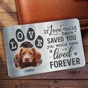 Custom Photo You Were My Favorite Hello - Gift For Pet Lovers - Personalized Aluminum Wallet Card