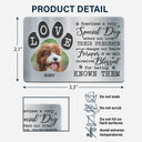 Custom Photo You Were My Favorite Hello - Gift For Pet Lovers - Personalized Aluminum Wallet Card