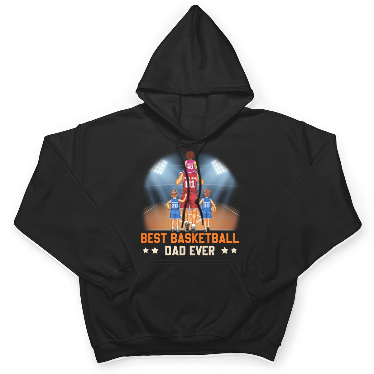 Best Basketball Dad Ever - Gift For Sport Dad, Basketball Dad, Father - Personalized T Shirt