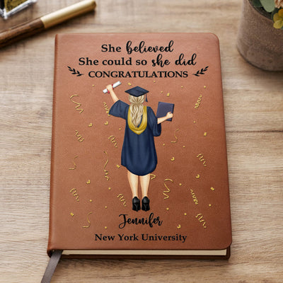 Graduation Leather Journal