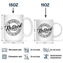 Officially Retired Let The Fun Begin - Personalized Mug