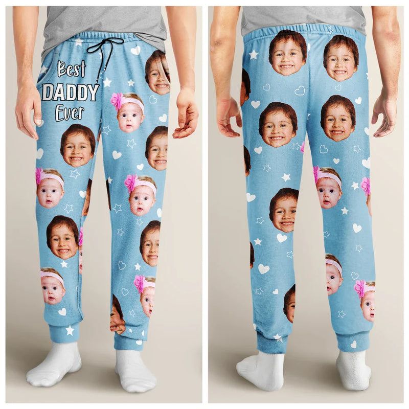 Custom Photo,Gift For Mother,Gift For Grandma,Love - Custom Photo Best Mom Grandma Ever - Personalized Pajama Pants