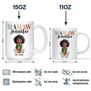 Gift For Yourself,Gift For Women,Gift For Men,Gift For Aunt,Gift For Uncle,Gift For Mother,Gift For Grandpa,Gift For Father,Gift For Grandma - Mom Dad Auntie Uncle Pregnancy Announcement - Personalized Mug
