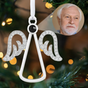 Family,Memorial,Custom Photo,Love,Christmas - Custom Photo I'm Always With You Sympathy Memorial - Personalized Photo Projection Ornament