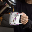 Gift For Bestie,Gifts For Colleagues,Gift For Sisters,Funny,Gift For Sibling -No One Will Ever Be As Entertained By Us As Us Backside Bestie - Personalized White Edge-to-Edge Mug