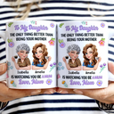 Gift For Daughter,Mom - Daughters (Adult),Happy,New Mom,Gift For Women,Top Market - 3D Inflated Printed The Only Thing Better Than Being Your Mother - Personalized White Edge-to-Edge Mug