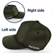 Gift For Father,Gift For Grandpa,Fishing,Grandpa's Hobby,Dad's Hobby,Summer,Non-Eng,Icon,Proud - Reel Cool Grandpa Dad - Personalized Classic Cap