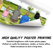 The Best Things In Life Are The People We Love - Family Gift - Personalized Poster