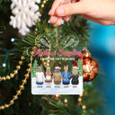 Mother Daughters A Bond That Can't Be Broken - Christmas, Gift For Mom - Personalized Custom Shaped Acrylic Ornament