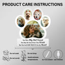 Custom Photo You Were My Favorite Hello And My Hardest Goodbye - Memorial Gift For Pet Lovers, Dog Mom, Dog Dad, Cat Mom, Cat Dad - Personalized Custom Shaped Photo Light Box