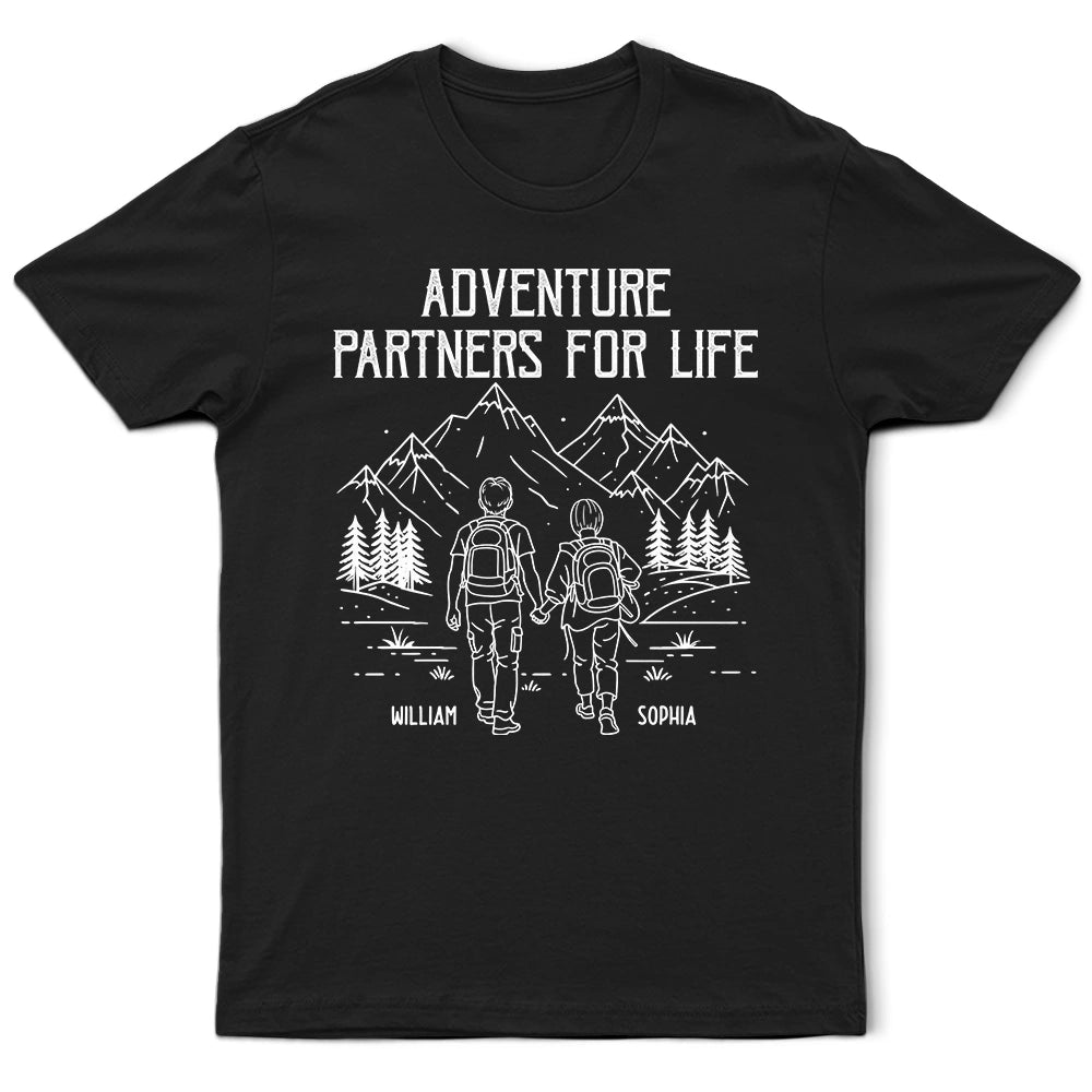 Adventure Partners For Life - Personalized T Shirt