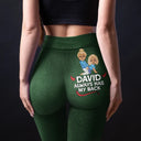 Gift For Couples,Gift For Wife,Gift For Girlfriend,Funny - Always Have My Back - Personalized Leggings