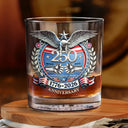 Gift For Brothers,Happy,America 250th,Independence Day - America 250 Anniversary Brother Hand Punch - Personalized Whiskey Glass