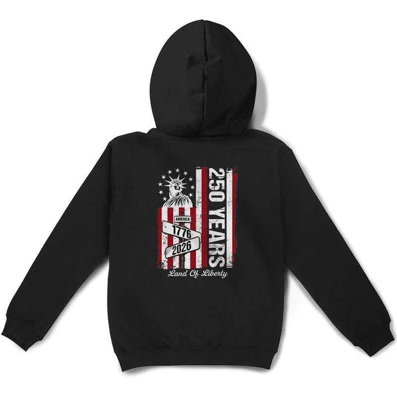 America 250 Land Of Liberty - T Shirt