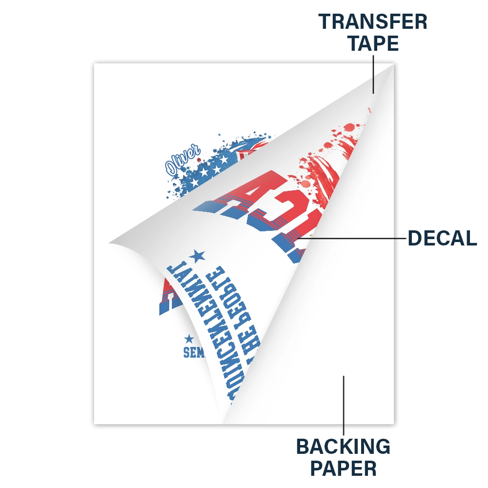 Gift For Yourself, Family, Happy, Independence Day, America 250th - America 250 We The People Semiquincentennial - Personalized Decor Decal