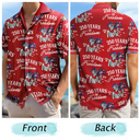 Gift For Yourself,Gift For Women,Gift For Men,Independence Day,America 250th,Happy - America 250 Years Of Freedom Cowboy Skeleton - Personalized Hawaiian Shirt