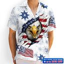 Gift For Yourself,Gift For Women,Gift For Men,Independence Day,America 250th,Happy,No Custom - America 250 Years Patriotic Eagle Breaks Free - Hawaiian Shirt