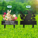 Camping,Family - And Into The Garden I Go To Lose My Mind - Personalized Metal Garden Stake