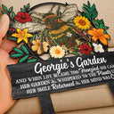 Camping,Family - And Into The Garden I Go To Lose My Mind - Personalized Metal Garden Stake