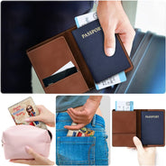 Travel,Gift For Yourself,Gift For Women,Gift For Men,Happy - And So The Adventure Begins 3D Effect - Personalized Passport Cover, Passport Holder