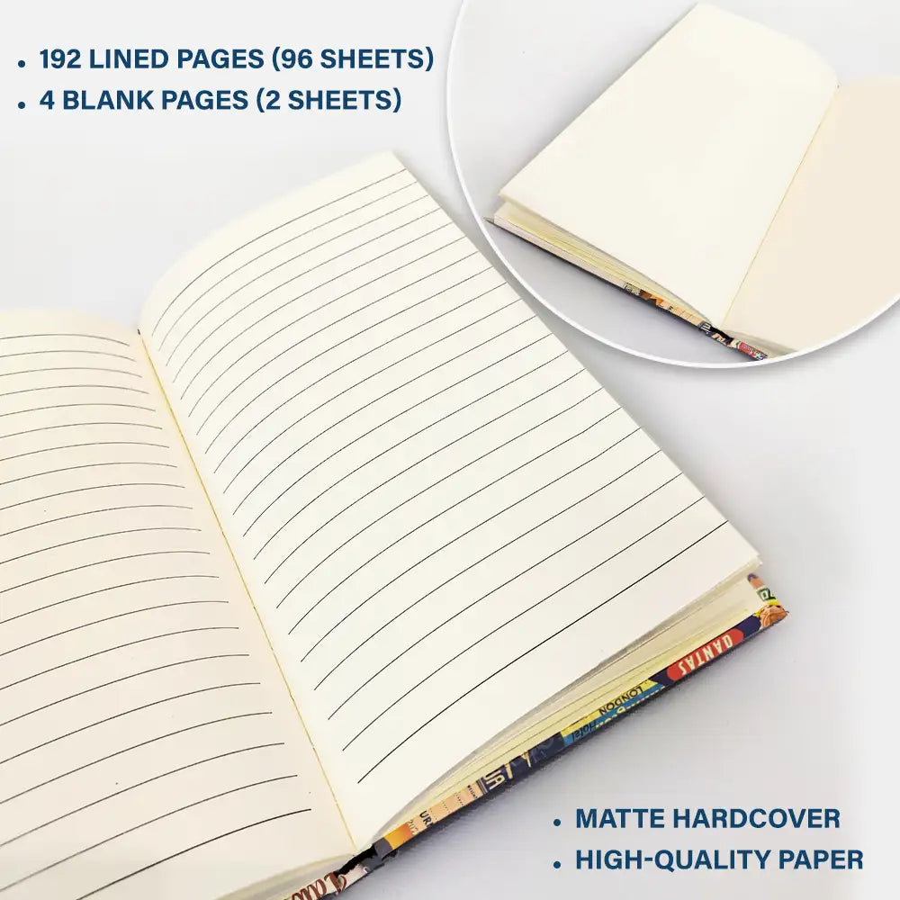 Gift For Couples,Gift For Wife,Gift For Husband,Happy,Travel - And So The Adventure Begins Traveling Couple - Personalized Hardcover Journal