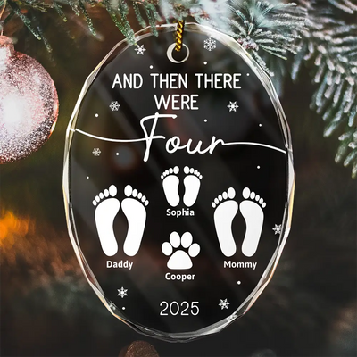 Oval Glass Ornament