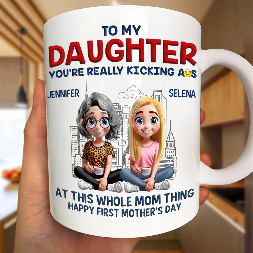 At This Whole Mom Thing - Personalized Mug