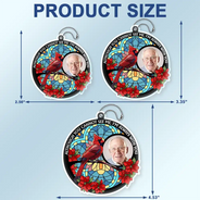 Custom Photo I'm Always With You Memorial - Personalized Acrylic Car Hanger