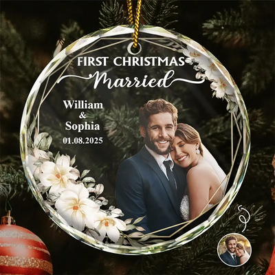 Custom Photo First Christmas Gifts