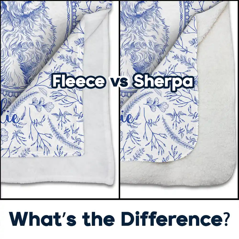 Art Design,Pet Memorial,Cozy,Pet Lovers,Memorial,Photo - Pencil Sketch - Remove BG - Custom Photo Pencil Sketch Dog Cat Pet Portrait Toile Remembrance - Personalized Fleece Blanket, Sherpa Blanket