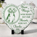 Art Design,Healing,Pet Memorial,Pet Lovers,Memorial,Photo - Pencil Sketch - Remove BG - Custom Photo Pencil Sketch Once By My Side Forever In My Heart - Personalized Heart Memorial Garden Stone