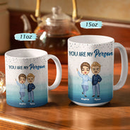 Best Friends It's Not What We Have In Life BFF Bestie - Personalized Custom White Edge-to-Edge Mug
