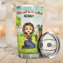 Loved By My Little Bugs Gardening Lady - Gift For Women - Personalized Custom Tumbler