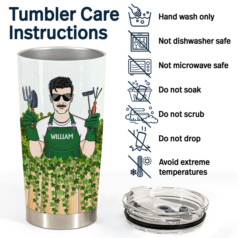 It's Not Hoarding If It's Plants Gardening - Personalized Custom Tumbler