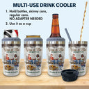 Grilling Family Couple The Day I Met You - Couple Gift - Personalized Custom Triple 3 In 1 Can Cooler