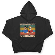 Querido Pai Ótimo Trabalho Nós Somos Incríveis Obrigado - T Shirt Personalizado