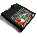 Querido Pai Ótimo Trabalho Nós Somos Incríveis Obrigado - T Shirt Personalizado