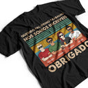 Querido Pai Ótimo Trabalho Nós Somos Incríveis Obrigado - T Shirt Personalizado