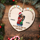 Of All The Weird Things - Anniversary, Christmas Gift For Couples, Husband, Wife - Personalized Custom Shaped Wooden Ornament