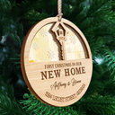First Christmas In My New Home - Personalized Mirror Ornament