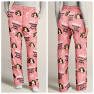 Gift For Mother,Gift For Grandma,Funny - Custom Photo Mama's Official Sleep Pants - Personalized Pajama Pants