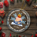 I Have Found Online - Christmas Gift For Couples - Personalized Circle Acrylic Ornament