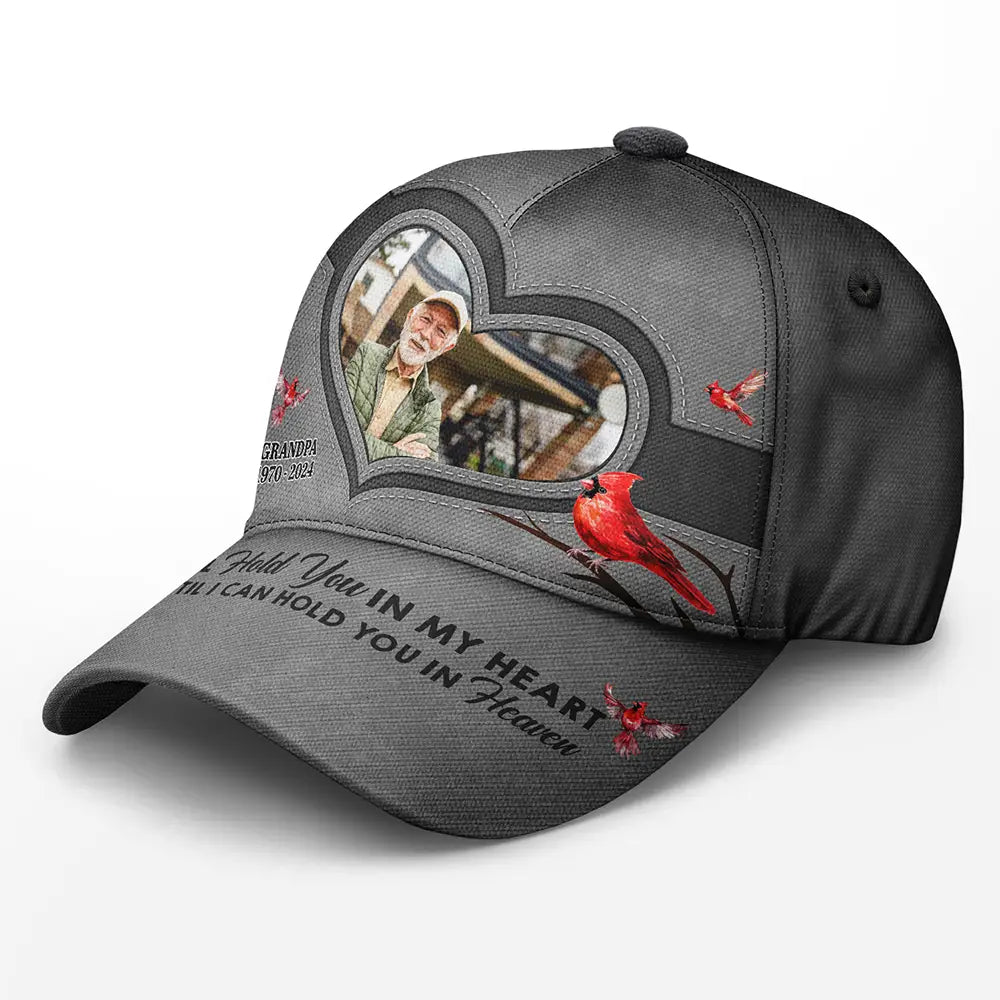 Custom Photo Memorial I'll Carry You With Me Until I See You Again - Personalized Classic Cap