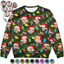 Custom Photo Xmas Led Light - Personalized Unisex Ugly Sweater