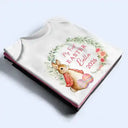 Baby First Easter With Bunny - Personalized Baby Onesie