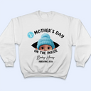 Pregnant Mom,Happy,Expecting Dad - Baby First Year On The Inside With Mom - Personalized Loungewear Set